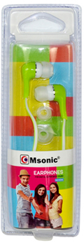 Навушники Msonic MH132EE Green