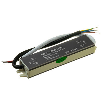 Led блок живлення 24V (герметичний) 1.25А 30Вт AVT