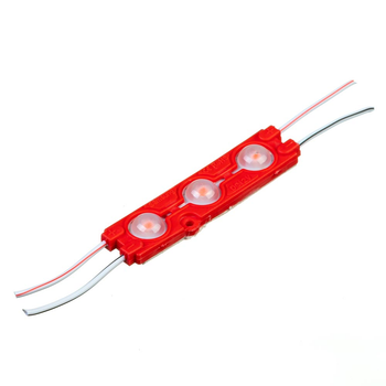 Світлодіодний модуль 12 V червоний smd5730 3led 1.5W IP65 (66мм)