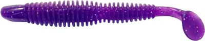 Силикон Reins Bubbrin г Shad 4" 567 Lilac Silver & Blue Flake (8 шт/уп.) (15520392)