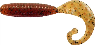 Силікон Reins Fat G-Tail Grub 3" 568 Fire Sugar (12 шт/уп.) (15520296)