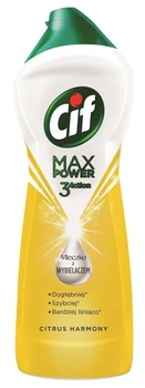 Молочко для чищення Cif Max Power з відбілювачем Цитрус 1001 г (8710447416037)