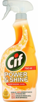 Spray Cif Power&Shine Przeciwtłuszczowy 750 ml (8712561142342)
