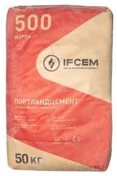 Цемент IFCEM ПЦ ІІ/А-В-500Р-Н (CEM II/A-LL 42,5 R) 50кг