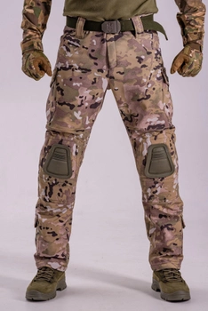 Тактические брюки Softshell DEMI SM Group розмір 2XL Мультикам