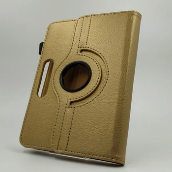 Универсальный чехол-книжка G-CASE для планшета 10" с подставкой Gold