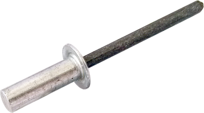 Заклепка герметична з пласкою головкою ISO15973 4х12 Al/St 1,6 5-6,5 Steelfix 50 шт (051857)