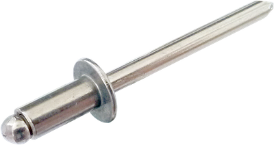 Заклепка з пласкою головкою DIN7337 3х8 А2/А2 3,5-5 К Steelfix 50 шт (121757)