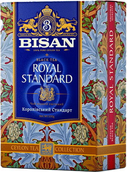 Чай чорний розсипний Bisan Королівський стандарт 100 г (4791007012610)