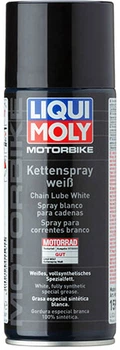 Смазка для цепей Liqui Moly Motorbike Kettenspray-Weiss 0.4 л Белая (1591)