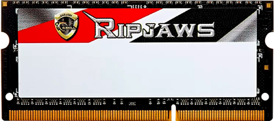 RAM G.Skill SODIMM DDR3L-1600 8192MB PC3-12800 Ripjaws (F3-1600C9S-8GRSL)