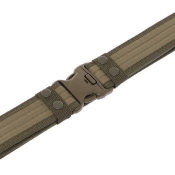 Ремінь тактичний пояс тактичний Zelart Tactical Belt Heroe ZK-1 розмір 125x5,5см Olive