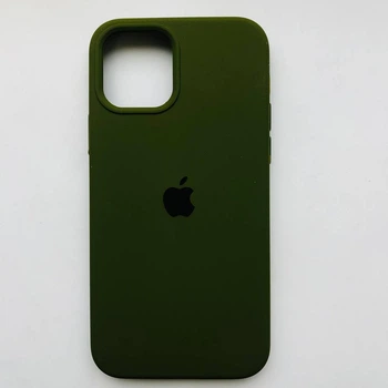 Чохол-накладка Silicone Case для Apple iPhone 12 iPhone 12 Pro Pinery Green