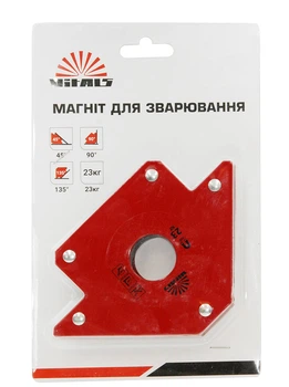 Уголок магнитный для сварки (стрела) Vitals 23 кг 45, 90, 135 градусов, арт.св049