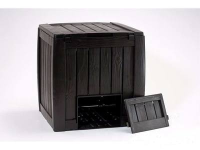 Компостер садовий KETER DECO 340л. 231600 компостний ящик з основою (дном), бак, контейнер для компосту