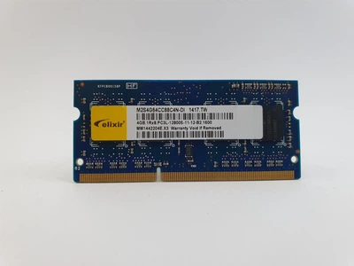 Оперативна пам'ять для ноутбука SODIMM Elixir DDR3L 4Gb 1600MHz PC3-12800S (M2S4G64CC88C4N-DI) 11293 Б/У