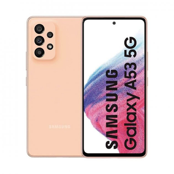 Смартфон Samsung Galaxy A53 5G 6/128Gb Awesome Peach SM-A536E Seller Refurbished