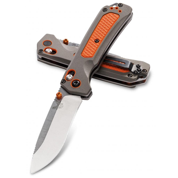 Нож Benchmade Grizzly Ridge Orange/Grey (15061)