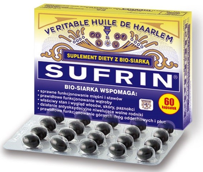 Суфрин з біосіркою Sufrin Bio-Siarka 60 капсул (SUFRIN)