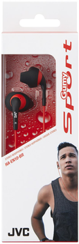 Навушники JVC HA-EN10BRE Black / Red