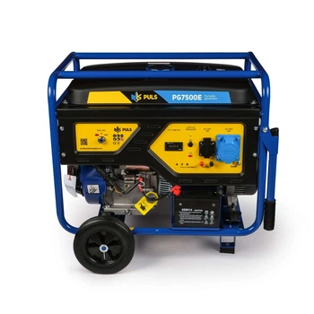 Бензиновий генератор PULS PG7500E, 7.5 кВт, електростартер