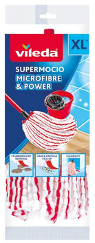 Змінний моп для швабри Vileda Microfibre & Power (157919)