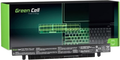 Акумулятор Green Cell для ноутбуків Asus 14.4 V 2200 mAh (AS58)