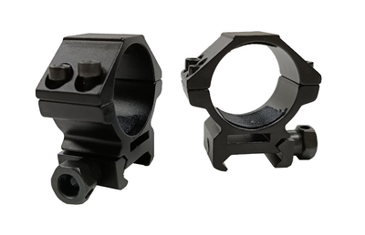 Кільця Discovery Scope Mount Rings Low Profile For Picatinny 1inch 30 (00-00009821)
