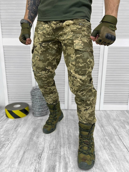 Тактические военные боевые брюки Logos, Камуфляж: Пиксель, Размер: M