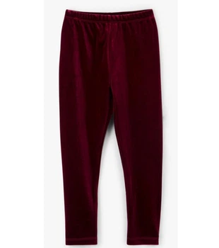 Легінси велюрові Hatley Burgundy Velour/Bordeaux 3A бордовий 98см (F18TVK1356)