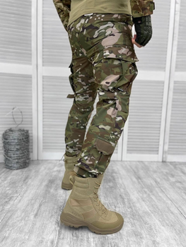 Тактические военные боевые брюки Single Sword, Камуфляж: Мультикам, Размер: XXL