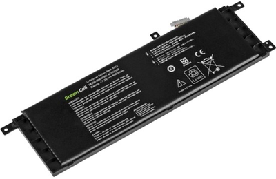 Акумулятор Green Cell для ноутбуків Asus 7.2 V 4400 mAh (AS80)