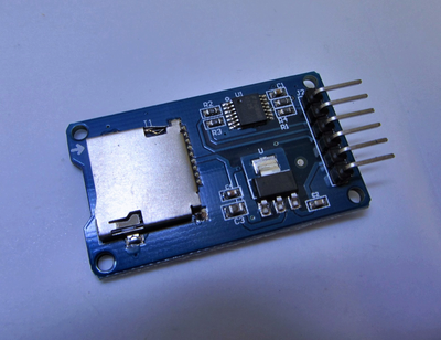 Модуль Micro SD card Интерфейс SPI CHY (6085)