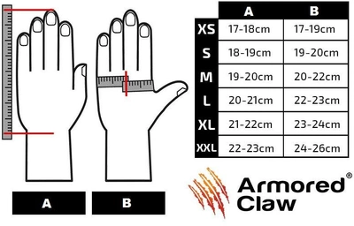 Рукавички тактичні Armored Claw Breacher Black Size M (10268M)