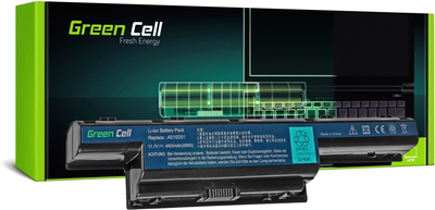 Акумулятор Green Cell для ноутбуків Acer 11.1 V 4400 mAh (AC06)
