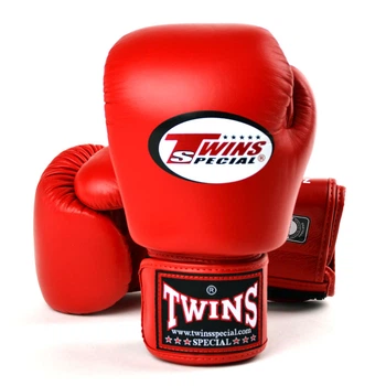 Боксерские перчатки Twins Velcro BGVL3 Red (BGVL3-Red-18oz)