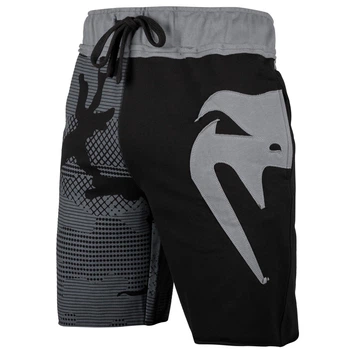 Шорты Venum Assault Cotton Shorts Black Grey (VENUM-02601-109-L)