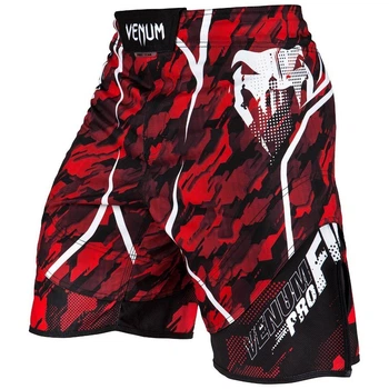 Шорты для MMA Venum Tecmo Fightshorts Red (VENUM-03121-425-XXL)
