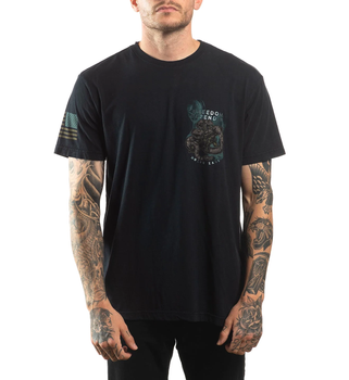 Футболка Affliction FD Smoke Screen Tee Black Lava Wash (A24367-M)