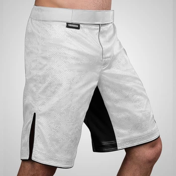 Шорты для MMA Hayabusa Hexagon Fight Shorts White (HHFSW-32)