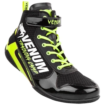 Боксерки Venum Giant Low VTC 2 Edition Boxing Shoes Black Neo Yellow (VENUM-03909-116-47 (13))