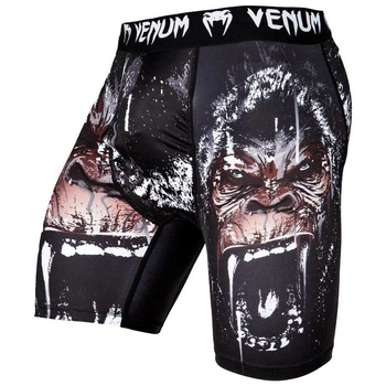 Компрессионные шорты Venum Gorilla Vale Tudo Shorts Black (VENUM-03148-001-XXL)