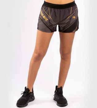 Женские шорты Venum Authentic UFC FightNight Black Gold (VNMUFC-00072-126-XS)