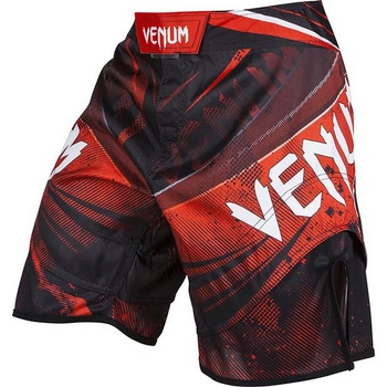 Шорты Venum Galactic Fightshorts Black Red (V-011-L)