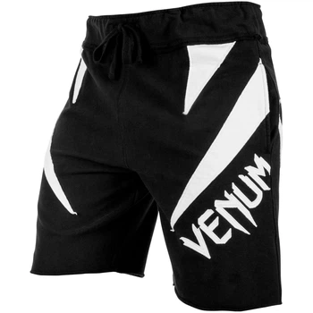 Шорти Venum Jaws Cotton Training Shorts Black White (02778-BW-S)