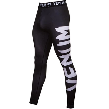 Компрессионные штаны Venum Giant Spats Black (VENUM-02713-001-XXL)