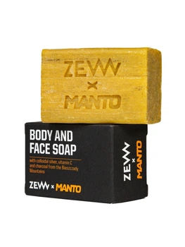 Мило для обличчя та тіла ZEW x MANTO for men (MNS540-85ml)