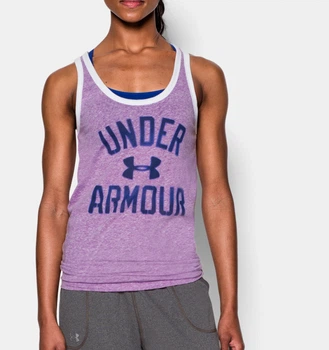 Женская майка Under Armour Favorite Graphic Tank Mega Magenta (1271708-913-XS)