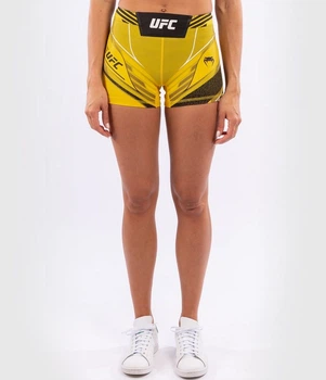 Женские шорты Venum Authentic UFC FightNight Short Tudo Yellow (VNMUFC-00016-006-XS)