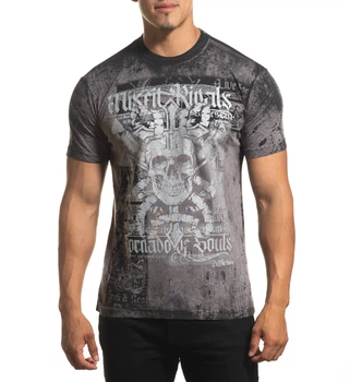 Футболка Affliction Misfit Rivals A24322 Excalibur Lava Wash (A24322-EXLV-S)